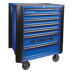 Servante d'atelier 7 tiroirs série Bumper : bleue