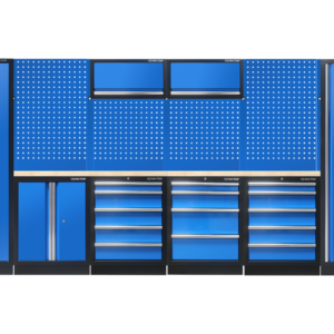 Mobilier d'atelier complet bleu