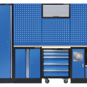 Mobilier d'atelier 3 meubles bas - bleu