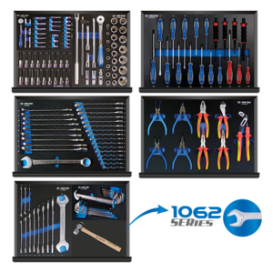 Composition 166 outils plateaux EVAWAVE