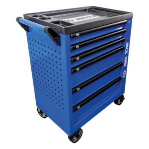 Servante d'atelier 6 tiroirs - bleue