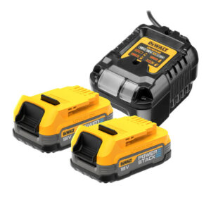 Pack 2 batteries POWERSTACK XR 18V 1.7Ah Li-Ion + chargeur