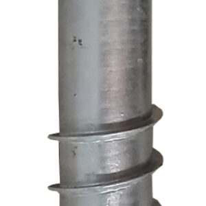 VIS FONDATION TYPE M TETE PLATE 114X1300X3.5 GALVA